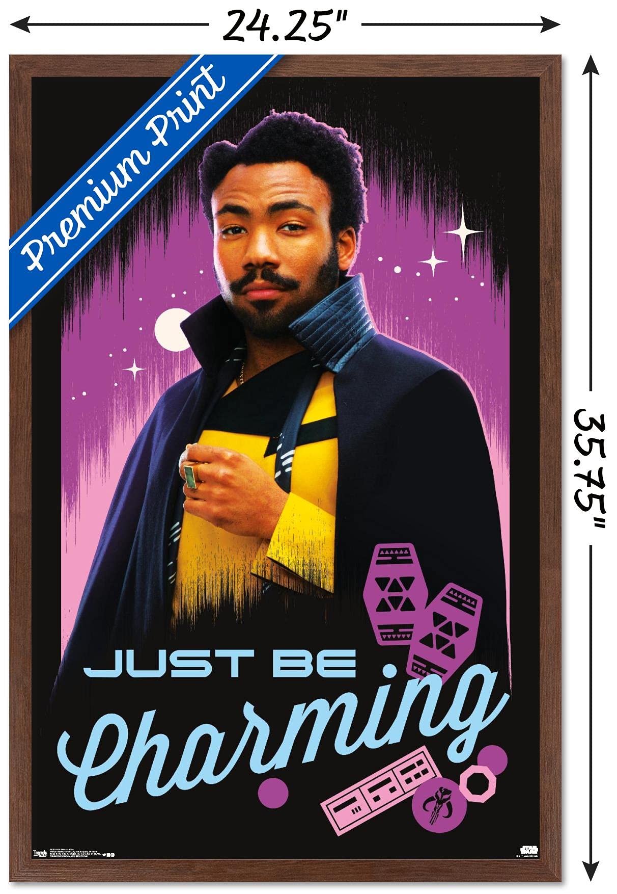 Trends International Star Wars: Solo - Lando Calrissian Movie Wall Poster 34