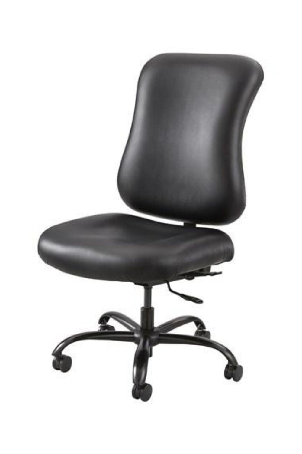 Safco Optimus Vinyl Big and Tall Office Chair - 400 lb Weight Capacity - 3592BL - Ergonomic Executive Chair for Heavy Duty Use in Home & Office Workspaces