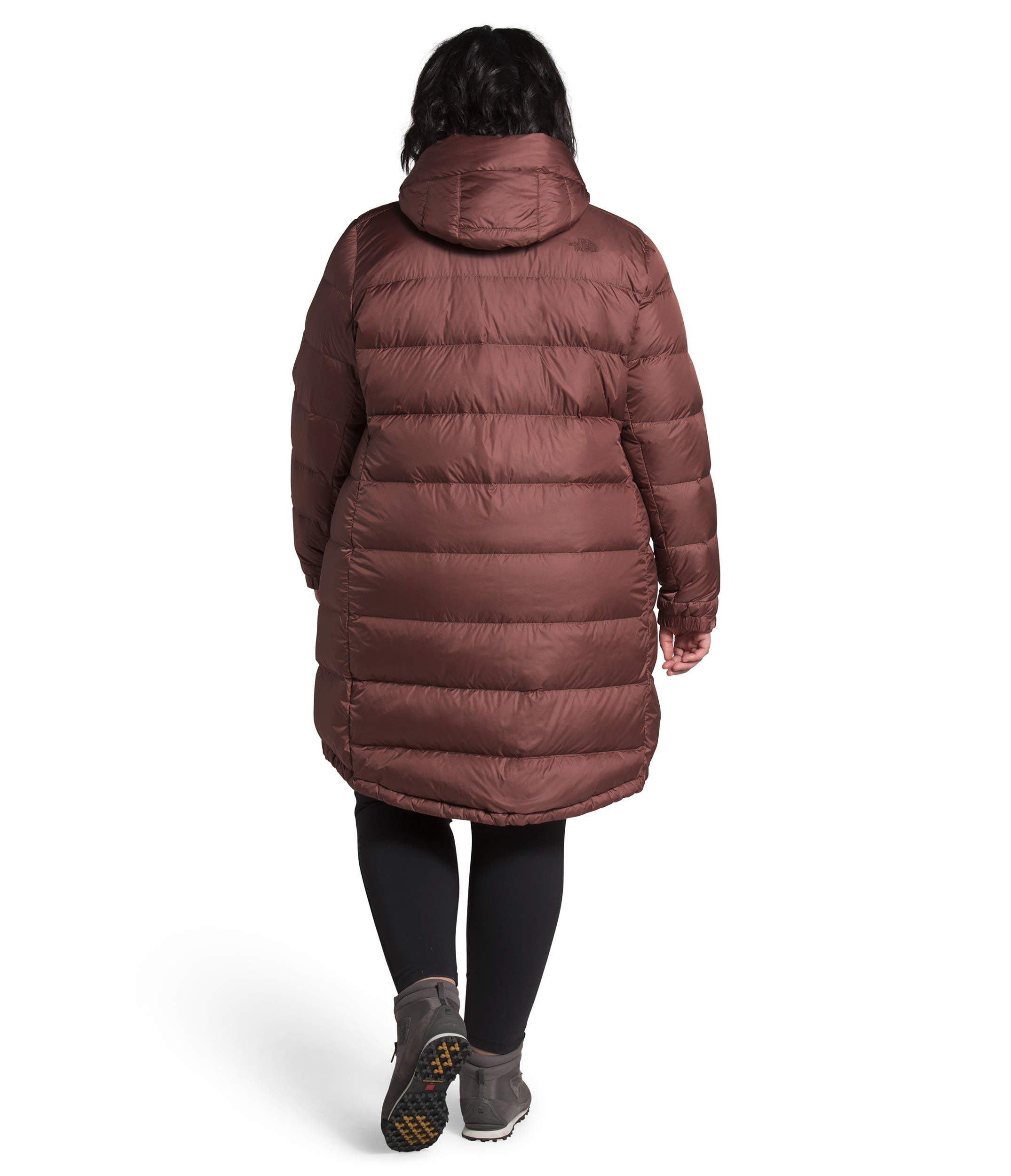 The North Face Women's Plus Size Metropolis Parka III Winter Coat - Waterproof, Windproof & Insulated (Maroon Purple) | Perfect for Urban Commuting, Outdoor Adventures & Cold Weather Protection