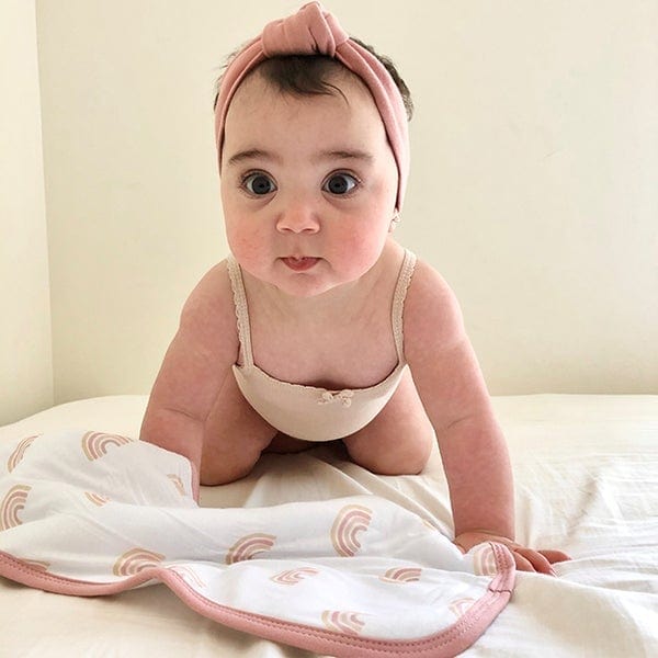 Elys & Co 5 Pack Super Absorbent Burp Cloths for Babies - Soft & Gentle for Newborns, Infants & Toddlers - Perfect for Feeding, Spit-Up & Messy Moments