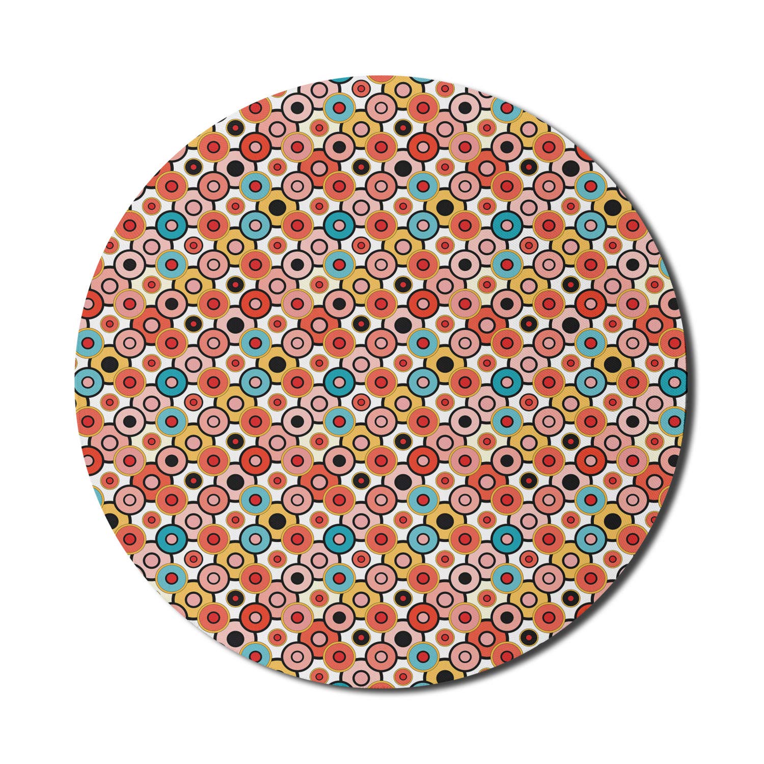 Ambesonne Vintage Psychedelic Mouse Pad - 8
