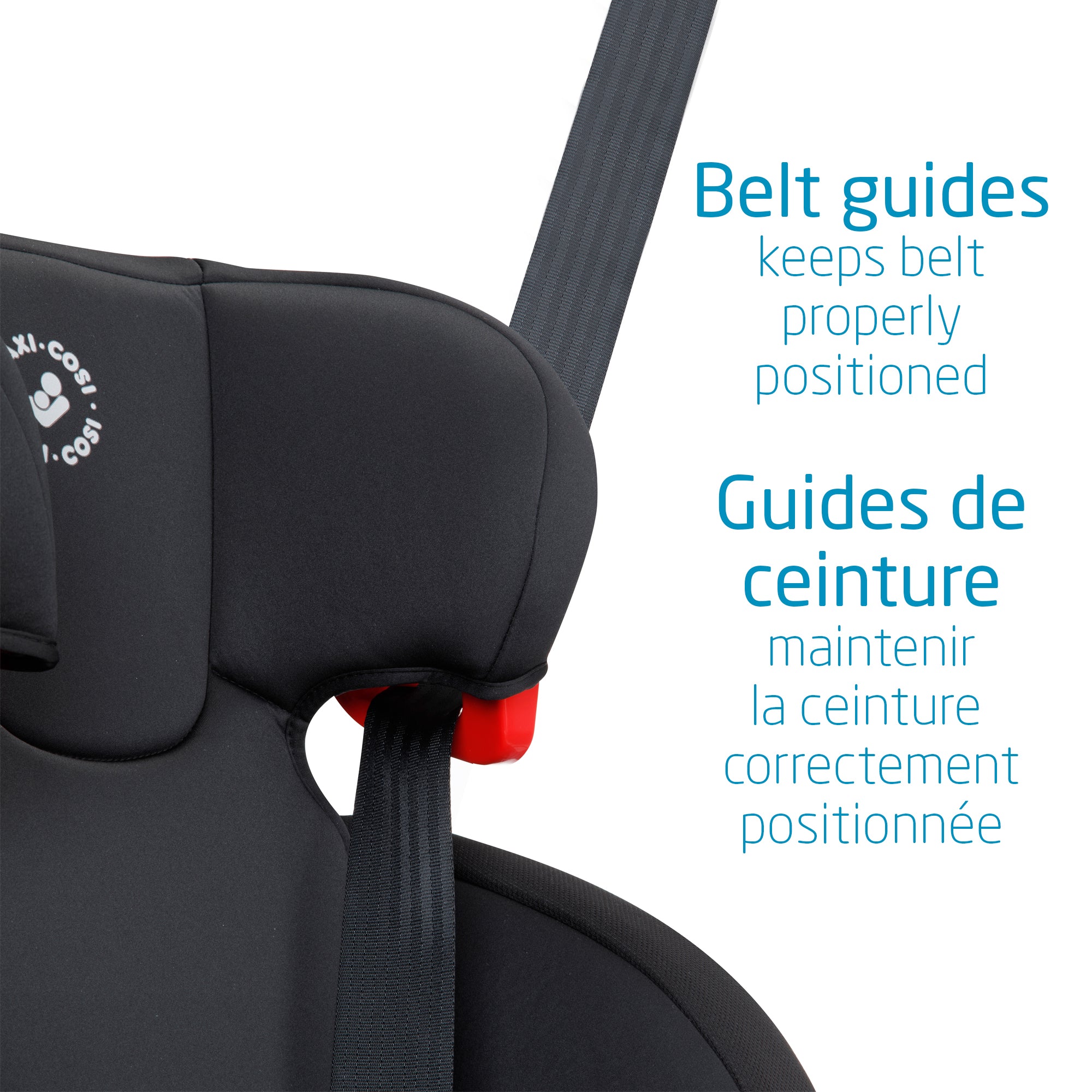 Maxi Cosi RodiSport Booster Car Seat for Kids - Safe & Comfortable High Back Booster with Side Impact Protection - Perfect for Travel & School Drop-offs
