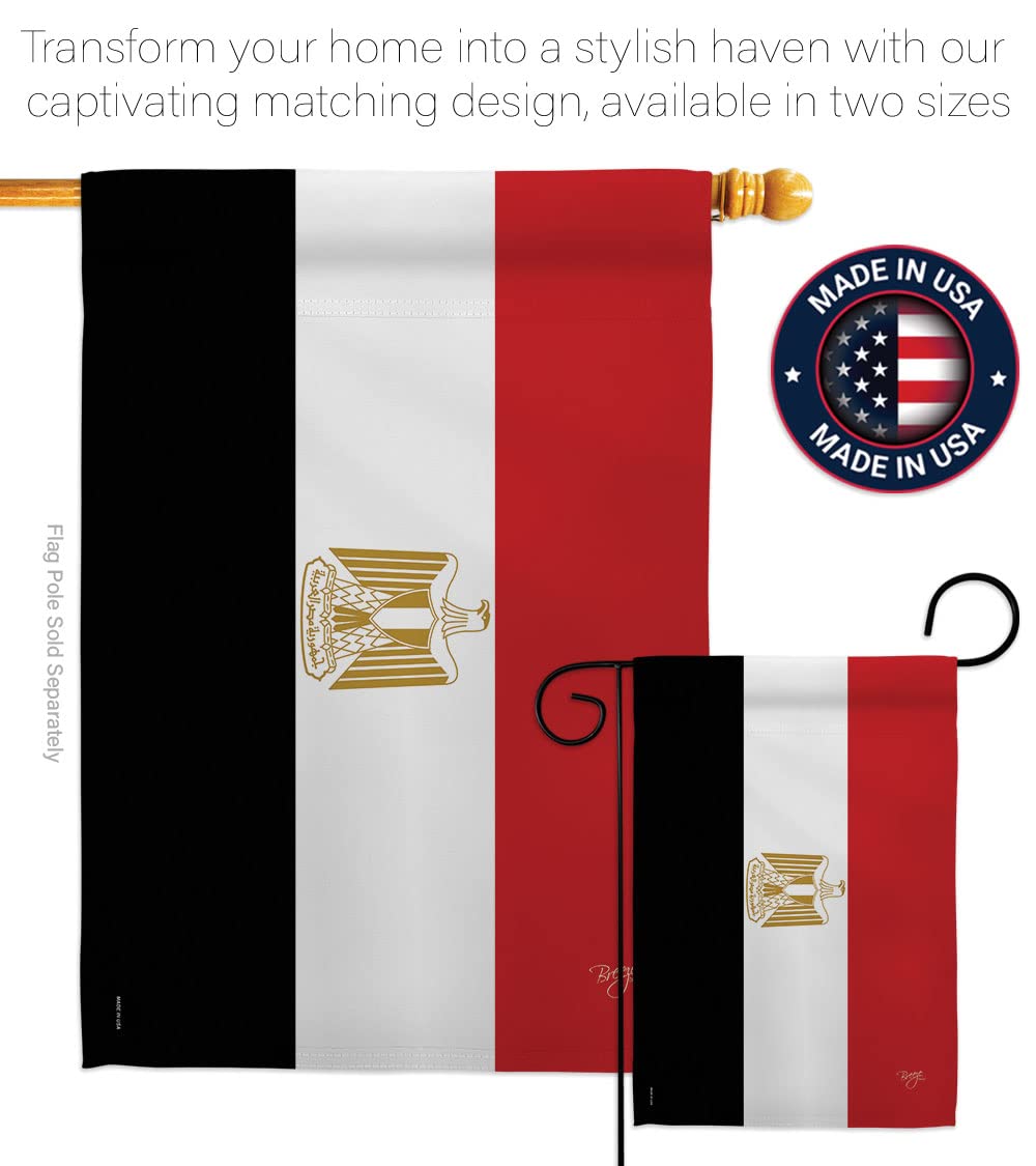 Egyptian Themed Decorative House Flag Set - 28