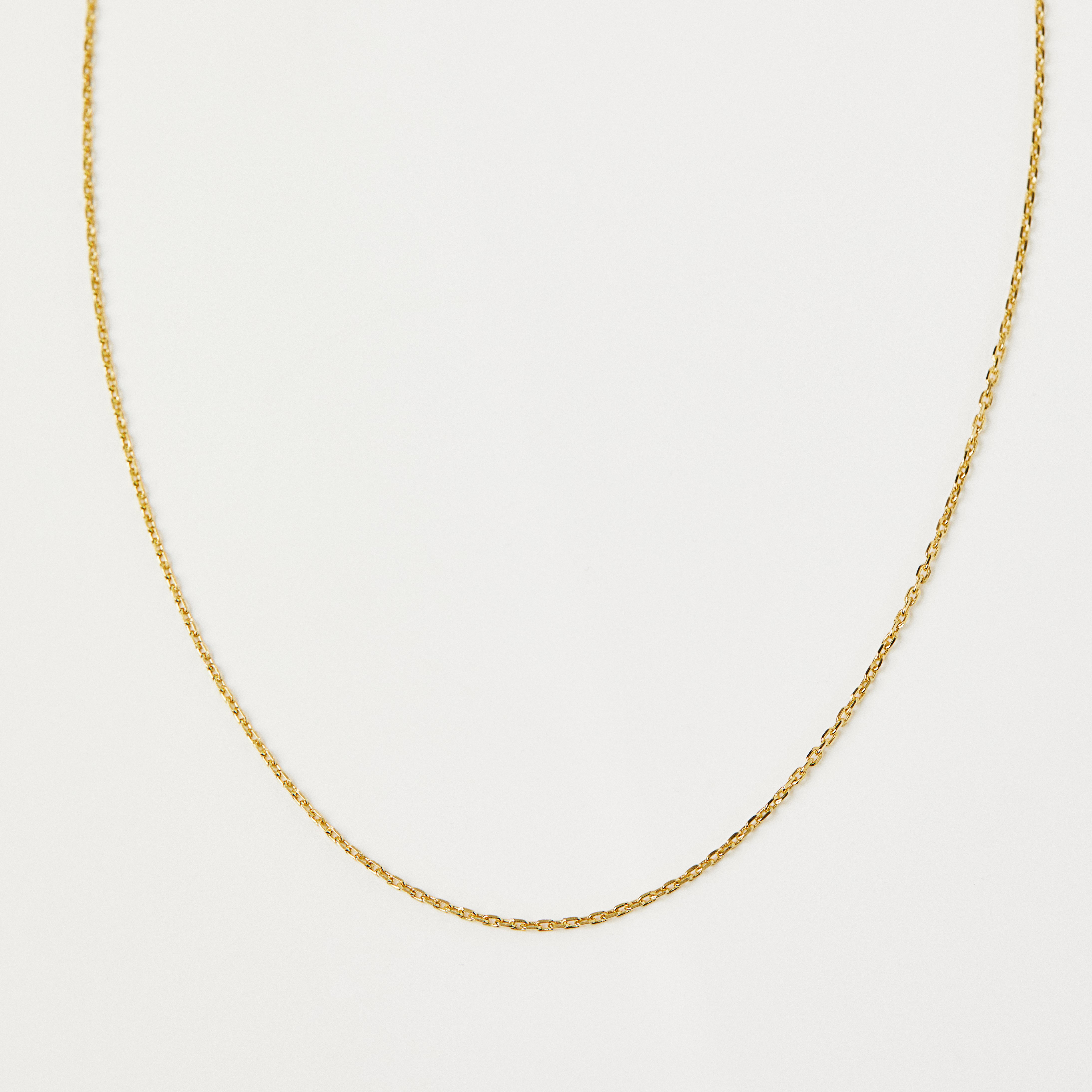 14K Gold Vermeil Chain Necklace for Women - Elegant Layering Jewelry for Everyday Wear & Special Occasions