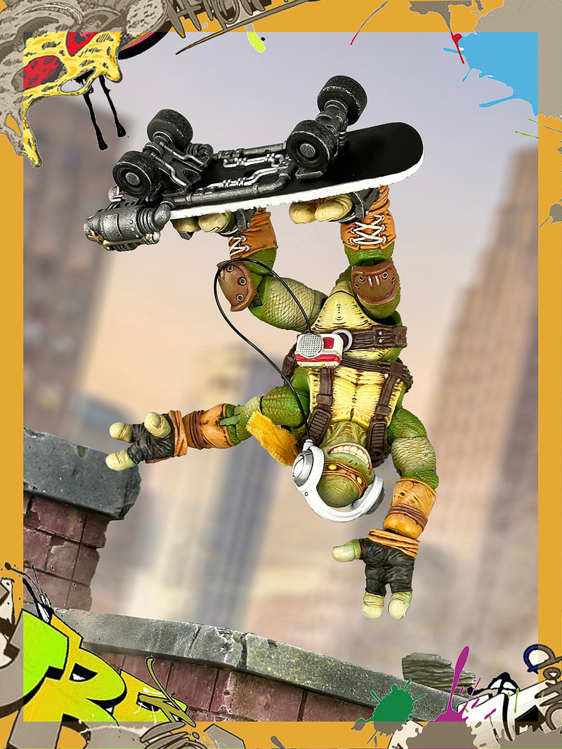 Fury Toys 1/12 Scale 5-inch Action Figure - Wave 3 Rage Samurai Force Turtle Collectible Figure for Display & Play | Perfect for Anime Fans, Model Collectors, and Gift Giving
