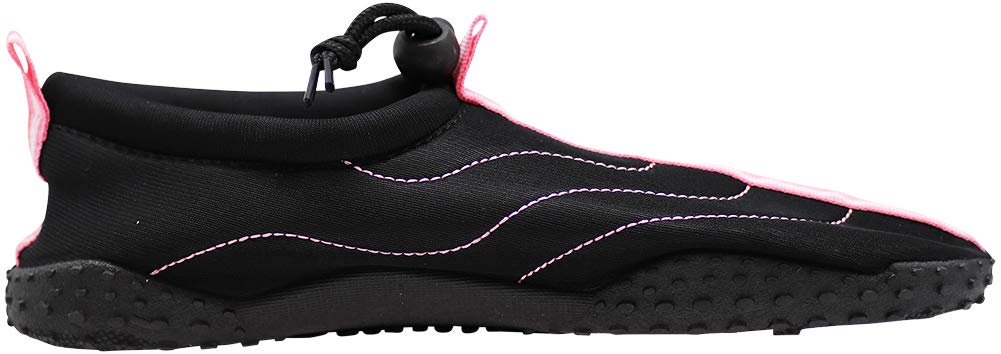 NORTY Wave Aqua Sock Water Shoes for Women - Quick-Dry Swim Beach Shoes with Non-Slip Sole - Lightweight Aqua Socks for Swimming, Surfing, Yoga & Water Sports