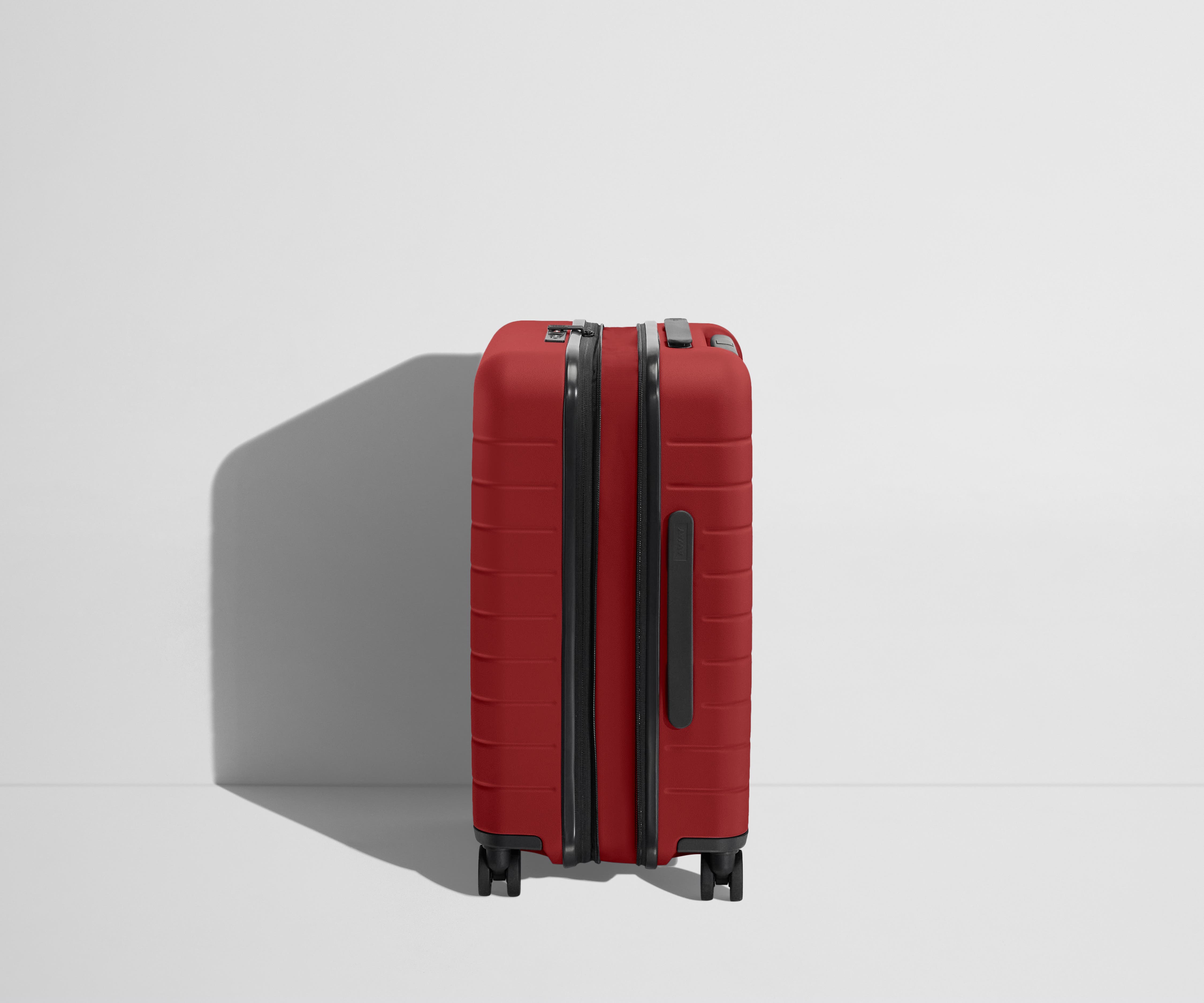 The Carry On Flex in Tango Red - Lightweight Expandable Luggage for Travel - Perfect for Business Trips & Weekend Getaways