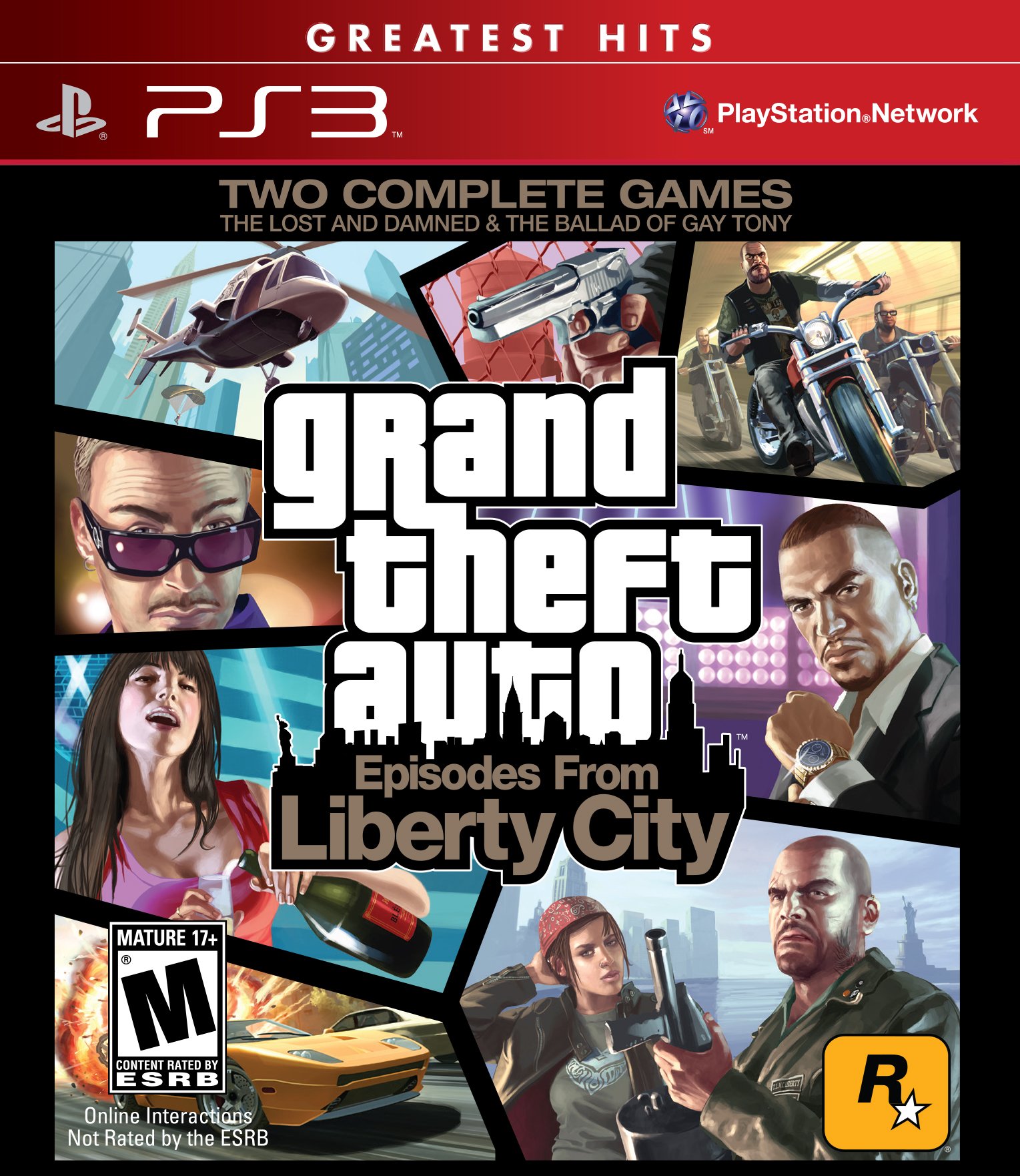 Grand Theft Auto: Episodes from Liberty City - PS3 Game | Open-World Action Adventure | Perfect for Crime Story Lovers & Gaming Enthusiasts