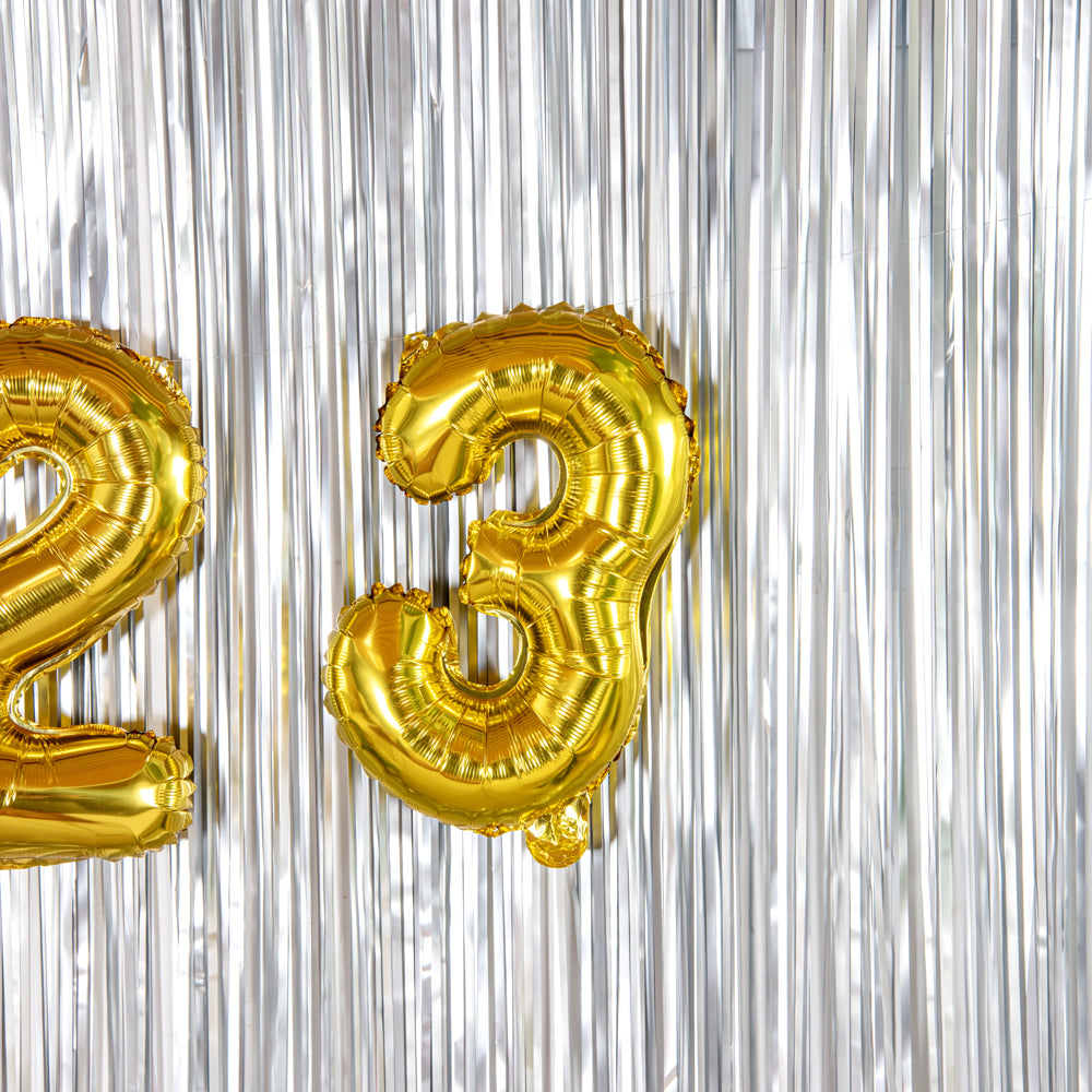 Balloonify Gold Mylar Number 3 Balloon - 16 Inch Large Foil Balloon for Birthday Party Decorations, Baby Showers & Anniversary Celebrations - 1 Count Box
