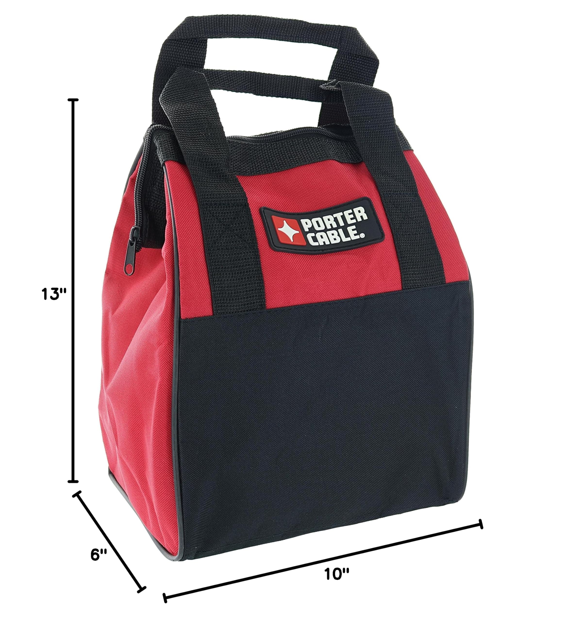 Porter Cable Soft-Sided Power Tool Bag - Durable & Lightweight for Electricians, Contractors & DIY Projects | Perfect for Job Sites & Home Workshops