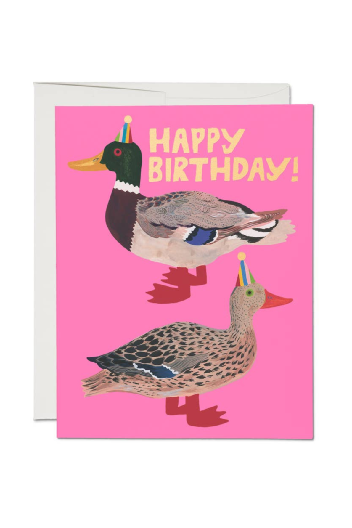 Funny Quacky Duck Birthday Card - Hilarious Animal Greeting Card for Friends & Family - Perfect for Birthdays, Parties & Special Occasions