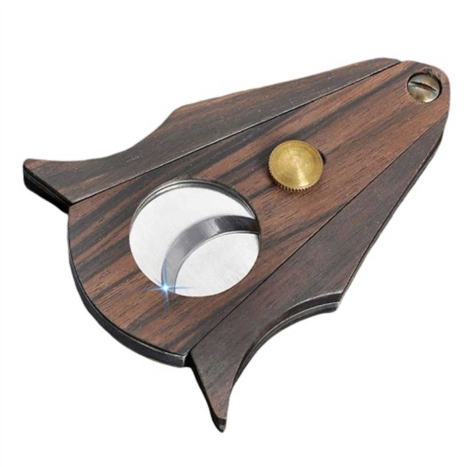 Premium Stainless Steel Cigar Cutter - Double Blade Guillotine Design for Smooth Cuts | Portable & Durable | Perfect Gift for Friends, Relatives & Colleagues | Ideal for Home, Office, Travel & Outdoor Smoking Enjoyment