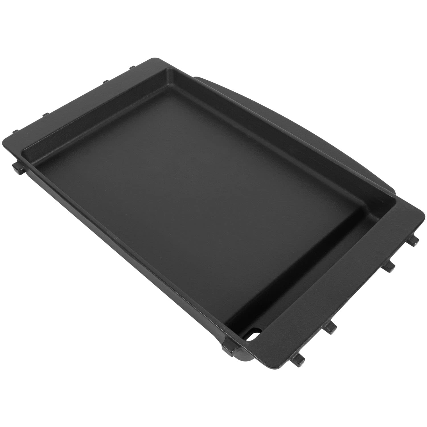 Weber Spirit II & Genesis Silver Gas Grill Cast Iron Griddle Plate Replacement - Compatible with Spirit 200/300 Series & Genesis Silver B/C 1000-5000 Models - Heavy Duty Outdoor Cooking Griddle for BBQ, Steak, Pancakes & More