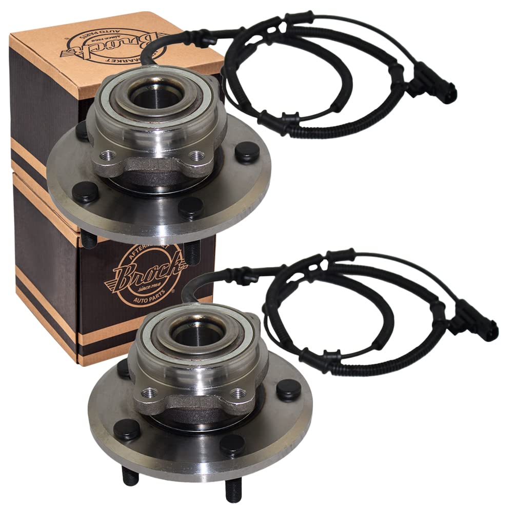 AutoandArt Replacement Rear Wheel Hub & Bearing Assembly Set - Compatible with 2008-2011 Dodge Grand Caravan, 2009-2012 Volkswagen Routan - Perfect for DIY Repairs & Smooth Ride Maintenance