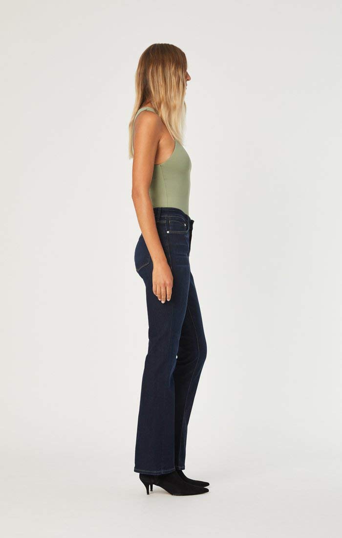 Mavi Women's Marcia High Rise Bootcut Jeans - Stretchy Denim Pants for Casual & Office Wear | Comfortable Bootcut Fit for Everyday Style