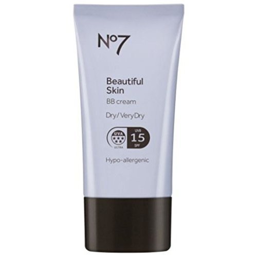 No.7 Beautiful Skin BB Cream for Dry to Very Dry Skin - Medium Coverage, Hydrating & Radiant Finish | Perfect for Daily Wear, Makeup Base & Flawless Complexion