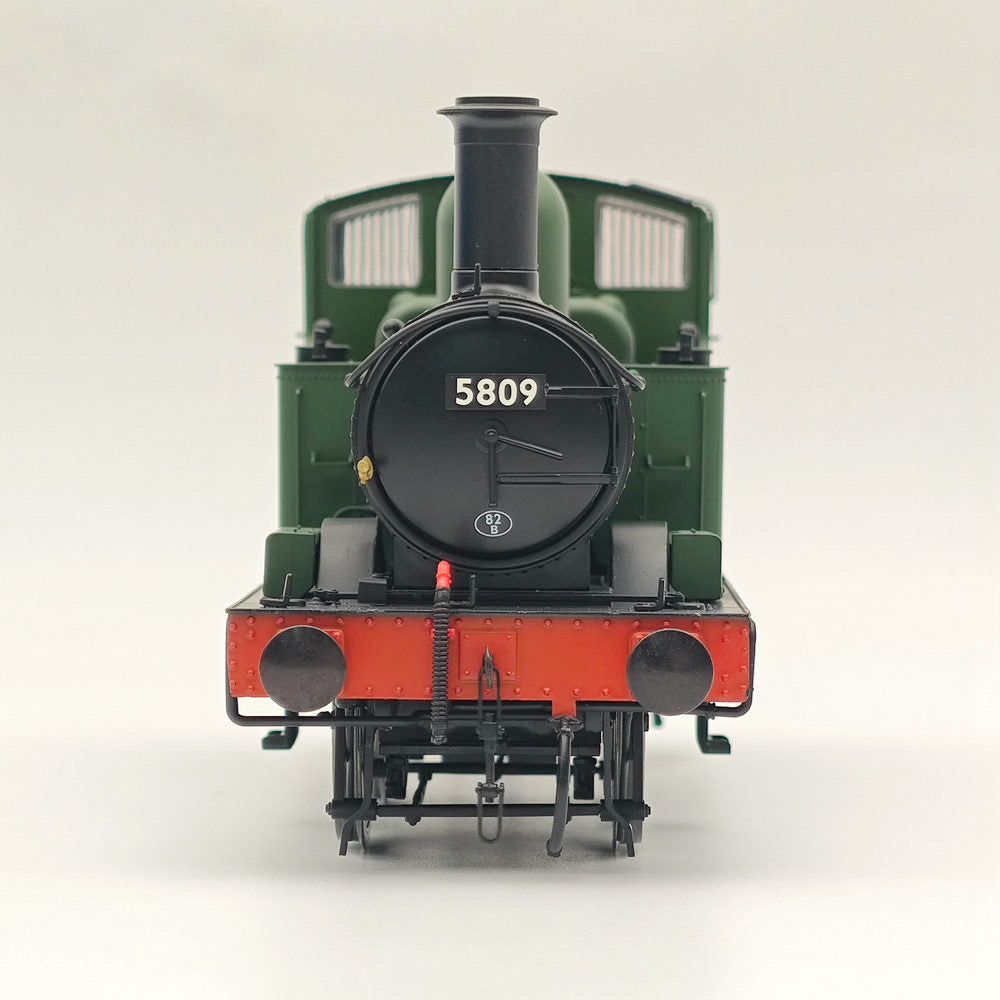 Dapol 7S-006-051 O Gauge 58xx Class GWR Shirtbutton Green 5809 21DCC Model Train Locomotive - Perfect for Railway Enthusiasts & Collectors