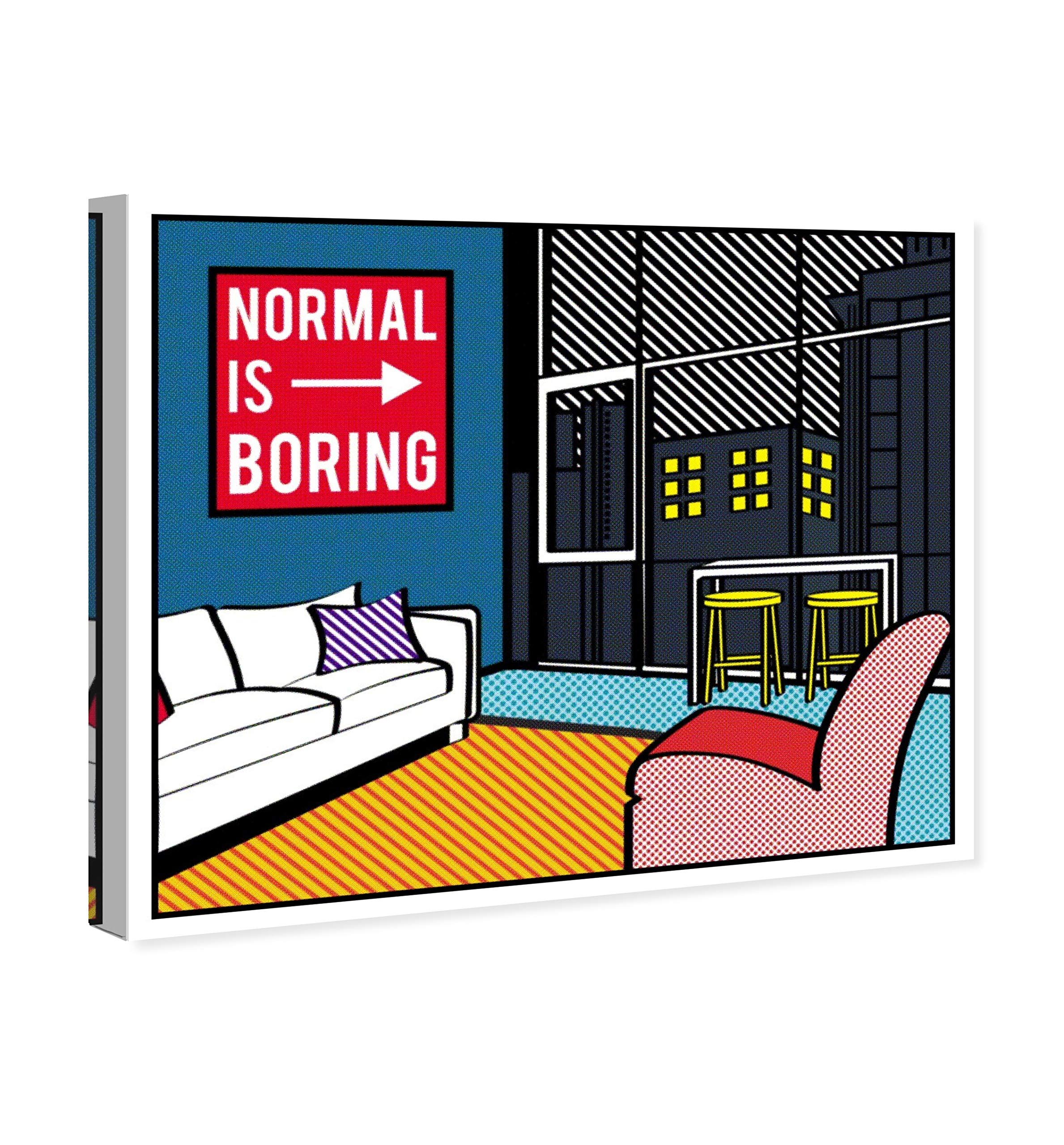 Living in The City Wall Art Canvas Print - 36