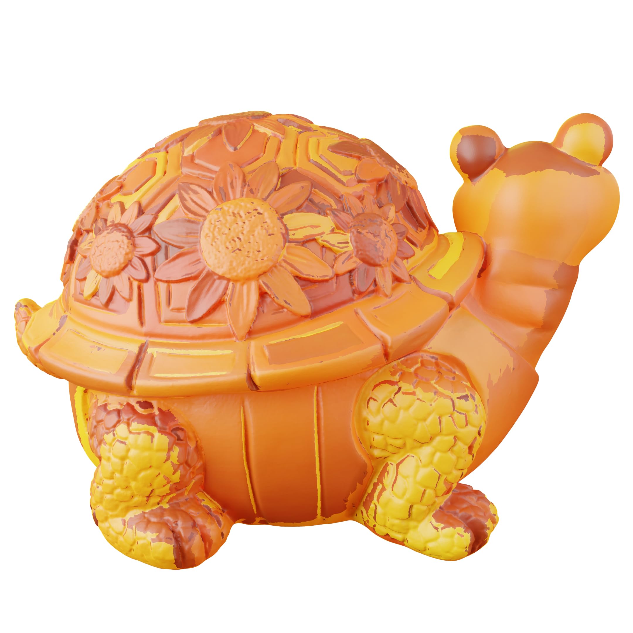 3D Silicone Turtle Mold for Resin Casting & Candle Making - DIY Home Decor, Animal Shaped Candle Mold for Crafts, Gifts, and Party Decorations