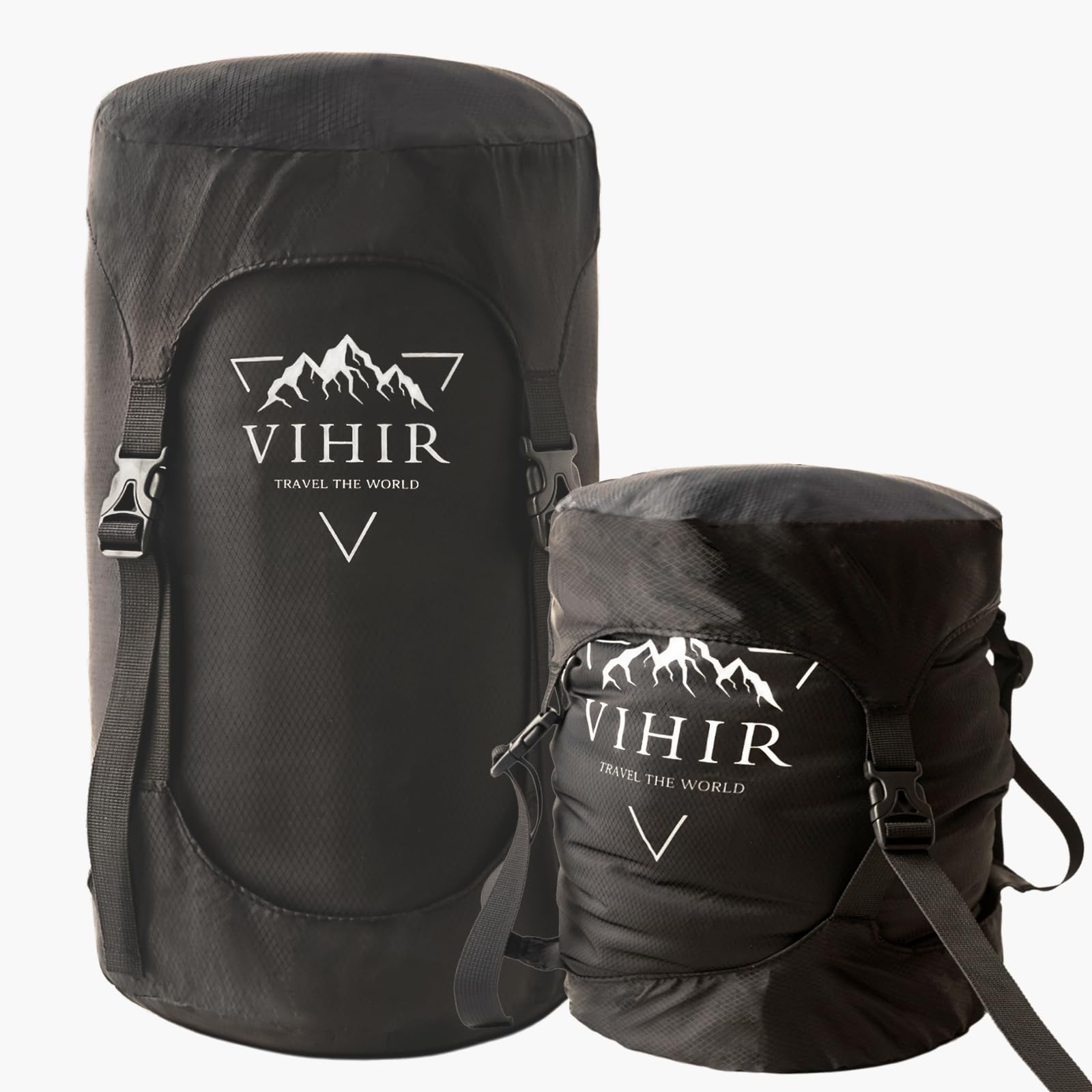 Ultralight Waterproof Compression Sack 10L/14L/20L - Space Saving Sleeping Bag Storage for Hiking, Camping & Backpacking | Perfect for Outdoor Adventures & Travel Gear Organization