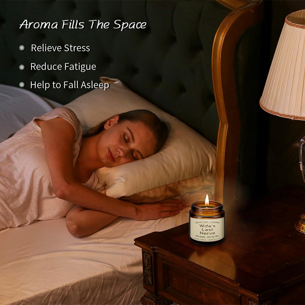 Romantic Valentine's Day Gifts for Her - Scented Candles for Wife, Girlfriend, Bride to Be - Perfect Birthday & Wedding Gift Ideas for Women - Home Decor & Relaxation Gifts for Anniversary, Spa Nights