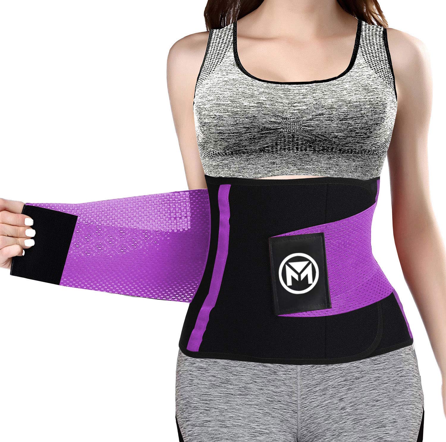 Moolida Waist Trainer Belt for Women & Men - Slimming Workout Belt with Back Support - Postpartum Recovery & Gym Fitness Accessory - Perfect for Weight Loss, Core Training & Posture Correction