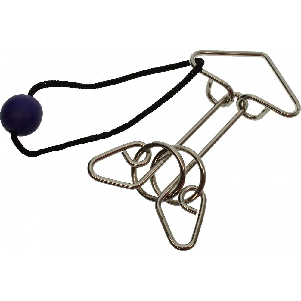 Challenge Your Mind with Puzzle Master Cupid's Dart Wire Puzzle - Level 9 Extreme Difficulty Brain Teaser - Perfect for Adults & Puzzle Enthusiasts - Great for Gifts, Parties & Mental Stimulation