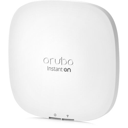 Aruba Instant On AP22 R4W01A Dual Band WiFi 6 Access Point - High-Speed Wireless Networking for Home & Small Business Offices