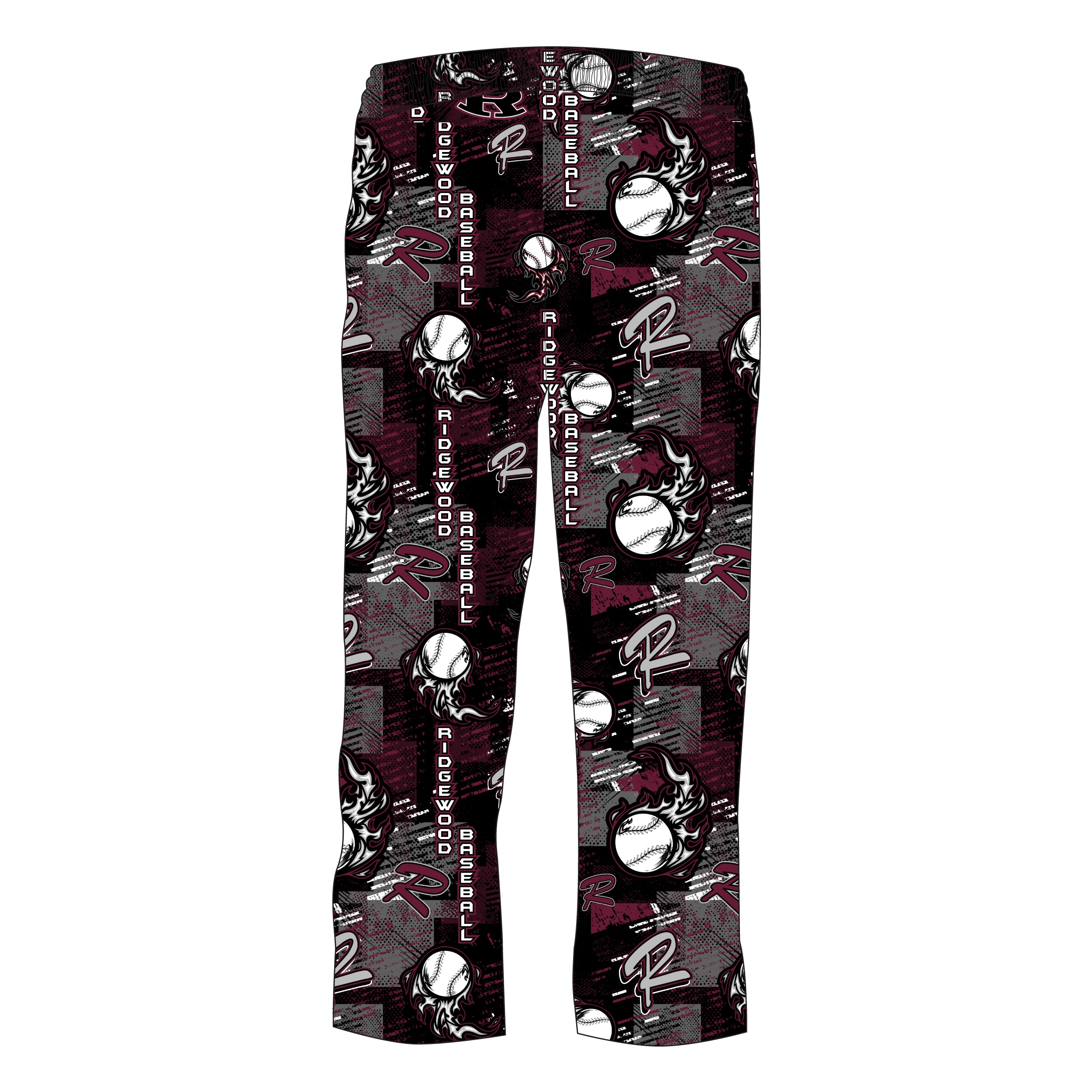 Youth & Adult Ridgewood Baseball Lounge Pants - Comfortable Athletic Joggers for Men & Women - Perfect for Training, Casual Wear & Relaxing at Home