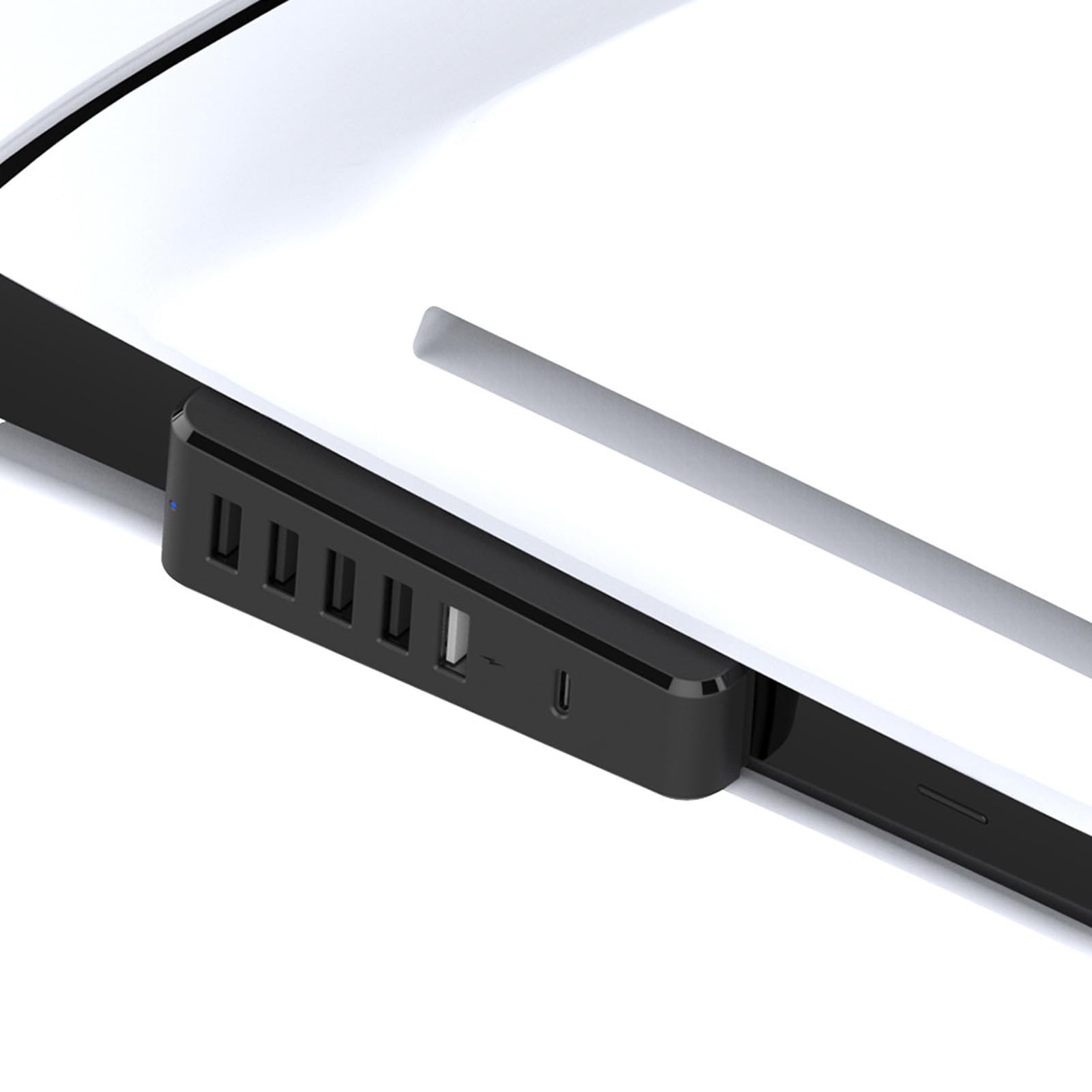 6-Port USB 2.0 Hub Splitter - High Speed Data Transfer for PS5 Slim | Expand Connectivity for Gaming Consoles, Laptops & Home Office Setup