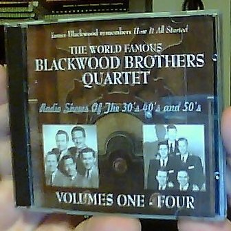 Blackwood Brothers Quartet Radio Shows Collection - 1930s, 1940s, 1950s Golden Era Gospel Music (4 Volumes, 2 CD Set) | Vintage Christian Music for Home Listening, Car Rides & Retro Music Enthusiasts