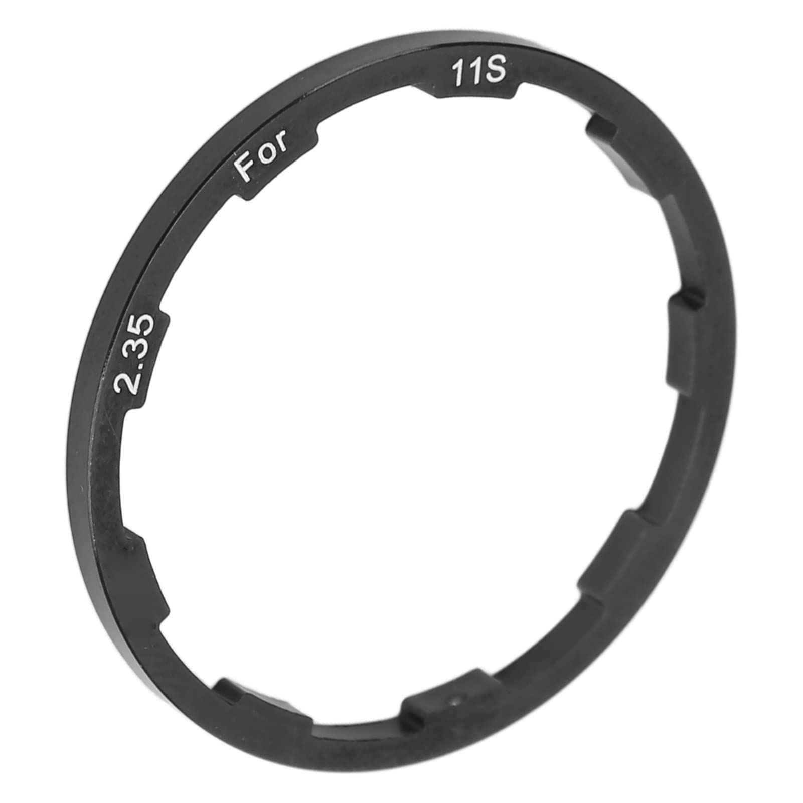 Lightweight Aluminum Alloy Bike Cassette Spacers (2.35mm) - Durable Hub Spacers for Road Bikes - Perfect for Cycling Enthusiasts & Bike Maintenance - Ideal for Gear Adjustment and Smooth Riding Experience