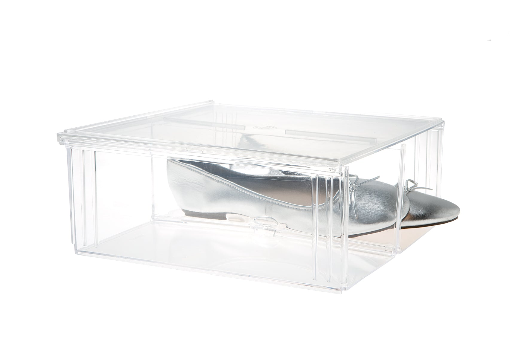 Clear Stackable Shoe Storage Drawers - Organizer for Closet, Bedroom & Entryway (Multiple Sizes) - Perfect for Sneakers, Heels & Boots Organization