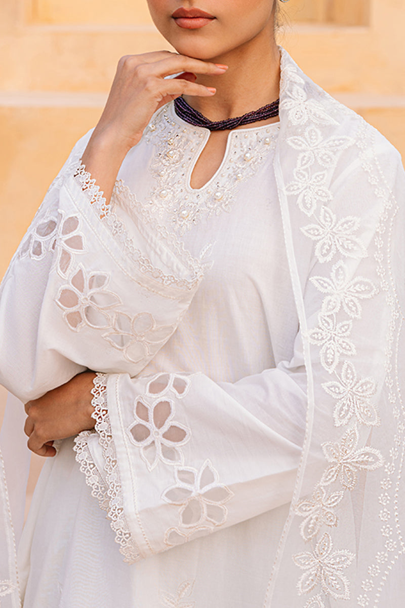 MOONLIGHT FLO 2-Piece Ethnic Outfit Set - Stylish Shirt & Dupatta for Women | Perfect for Festivals, Weddings & Cultural Events