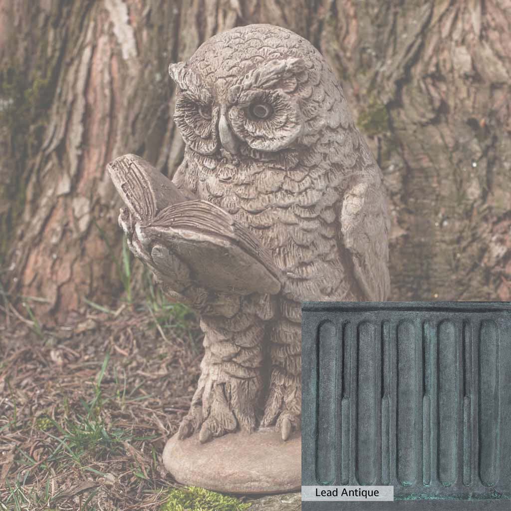 Campania International Scholarly Owl Statue - Elegant Home & Office Decor for Study Rooms, Libraries, and Academic Spaces