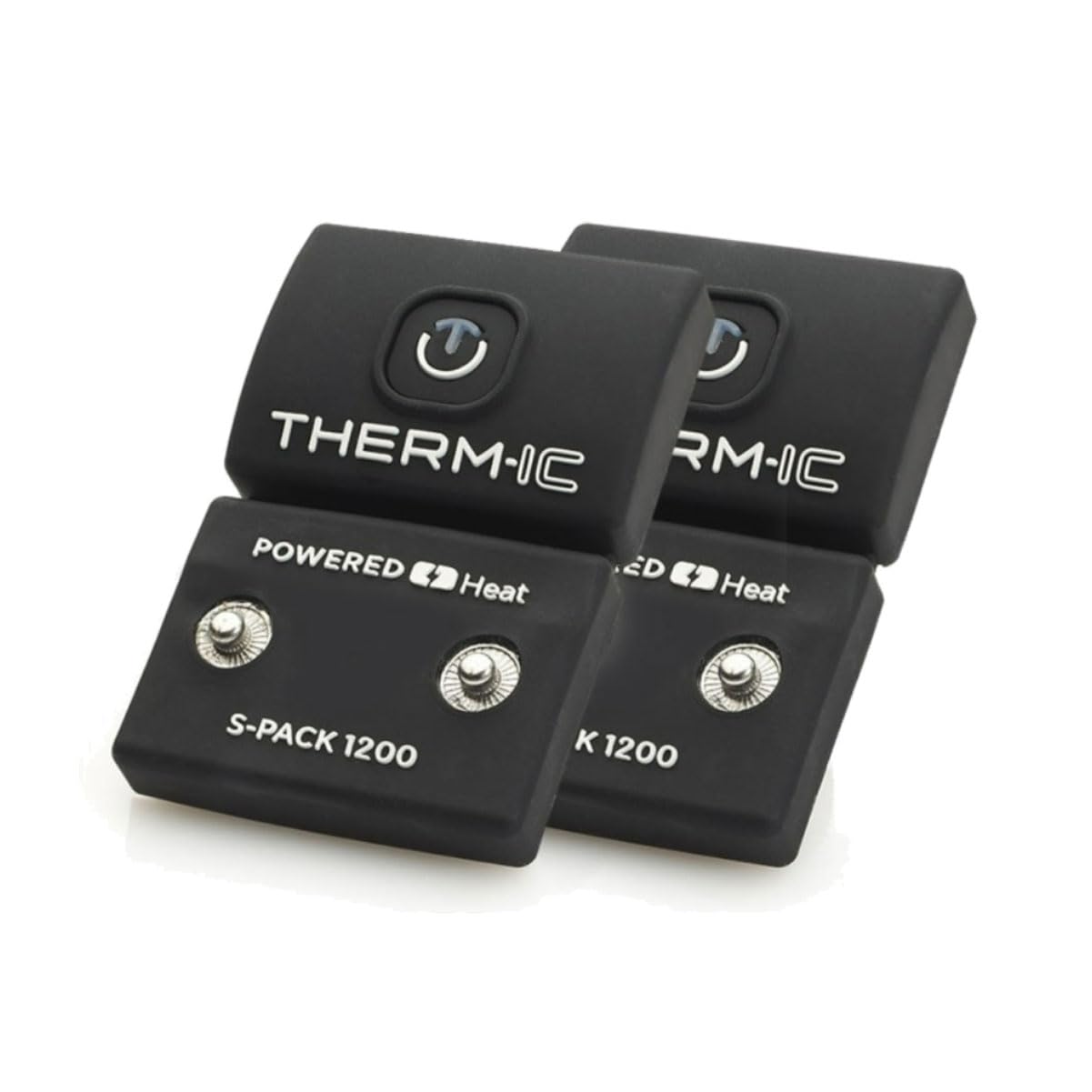 THERM-IC S-Pack 1200 Rechargeable Battery for Heated Socks - 3 Heat Settings, USB Charger Included - Lightweight & Compact Design - Perfect for Winter Sports, Hiking & Cold Weather Activities