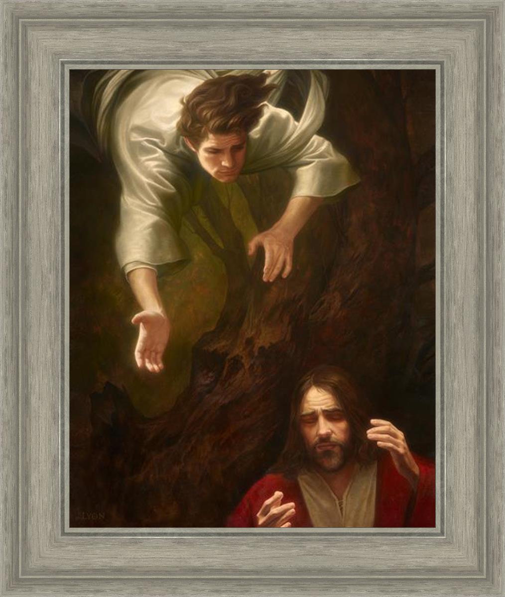 Gethsemane by Howard Lyon - Premium Religious Art Print for Home & Church Decor - Perfect for Worship Spaces, Prayer Rooms & Sacred Wall Art