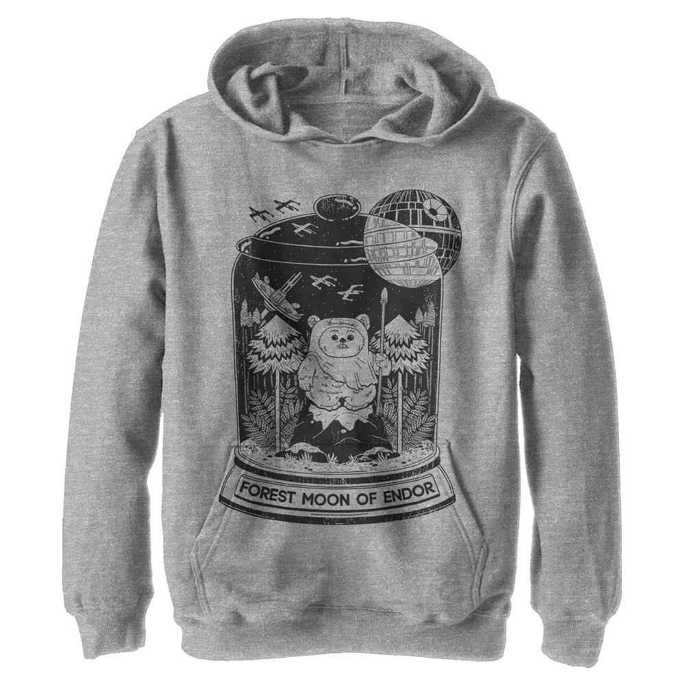 Star Wars Kids' Terrarium Hoodie - Lightweight Pullover with Plant Pockets for Boys & Girls | Perfect for School, Outdoor Adventures & Star Wars Fans
