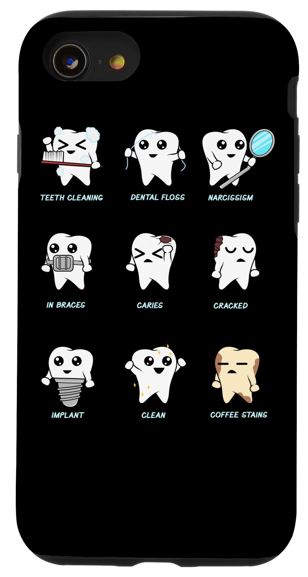 Funny Dentist iPhone SE (2020)/7/8 Phone Case - Perfect Dental Assistant Gift for Dentists & Hygienists - Great for Dental Clinics, Offices & Gag Gifts