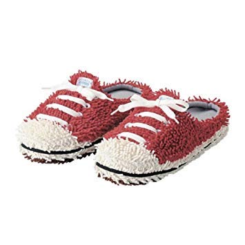 Women's Soft Memory Foam Mop Slippers - Cozy Indoor House Shoes for Women - Perfect for Cleaning, Lounging & Relaxing at Home