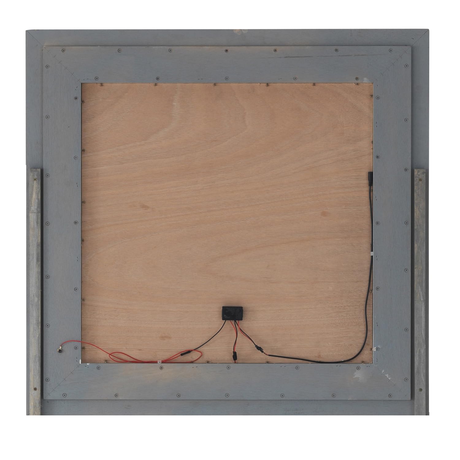 Lorana Modern Square Framed Dresser Mirror PF-G6500-M2 - Elegant Vanity Mirror for Bedroom, Bathroom & Dressing Room Decor