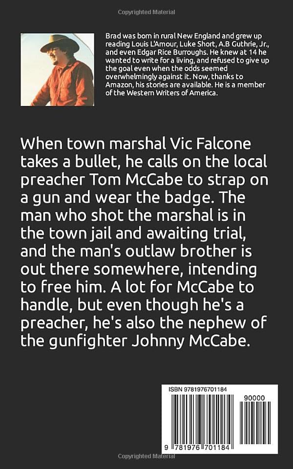 Preacher With a Gun (The McCabes) - Western Adventure Novel for Adults | Action-Packed Historical Fiction | Perfect for Cowboy Story Lovers & Book Club Discussions