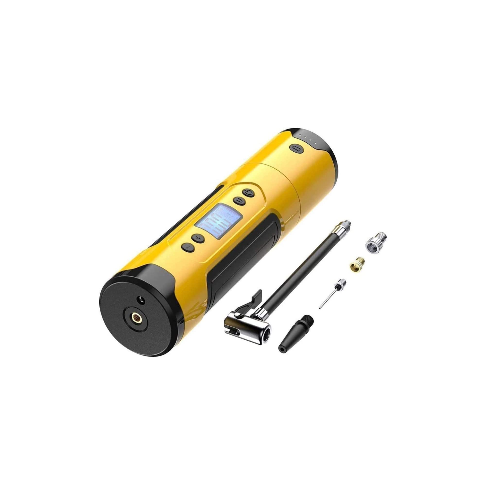 Portable 12V Wireless Smart Car Air Pump - Multifunctional Tire Inflator & Air Compressor for Cars, Bikes, SUVs | Perfect for Road Trips, Emergency Flat Tires & Home Garage Use