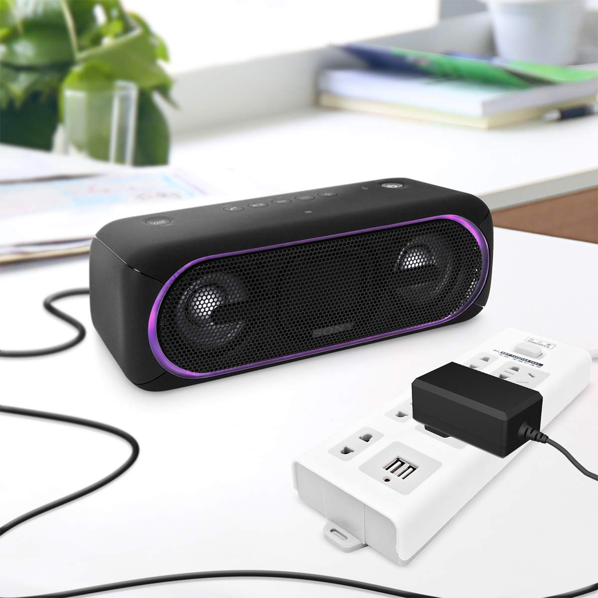 Original Title: PwrON AC to DC Adapter Compatible with Sony SRS-XB40 SRSXB40 Portable Bluetooth Wireless Speaker SRS-XB40/BLK SRSXB40/BLK SRS-XB40/BLUE SRSXB40/BLUE SRSXB40/RED SRS-XB40/RED Power Supply Charger  Optimized Title: PwrON AC/DC Power Adapter for Sony SRS-XB40 Bluetooth Speaker - Replacement Charger Compatible with SRS-XB40/BLK, SRSXB40/BLK, SRS-XB40/BLUE, SRSXB40/BLUE, SRSXB40/RED, SRS-XB40/RED - Perfect for Home, Travel & Outdoor Use