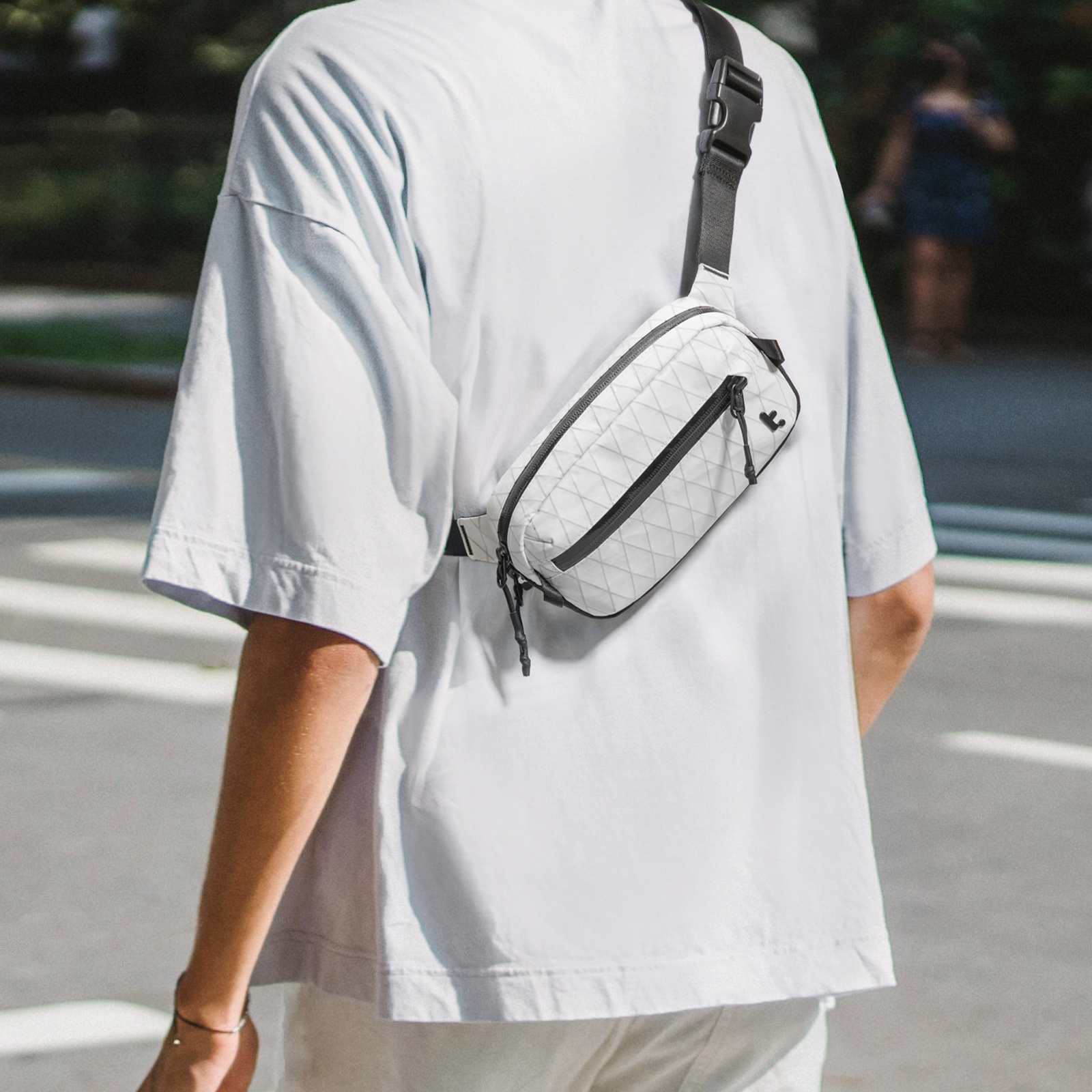 Aviator T35 X-Pac Chest Bag - Durable Crossbody Sling Pack for Outdoor, Travel & Everyday Use - Water-Resistant & Lightweight Design