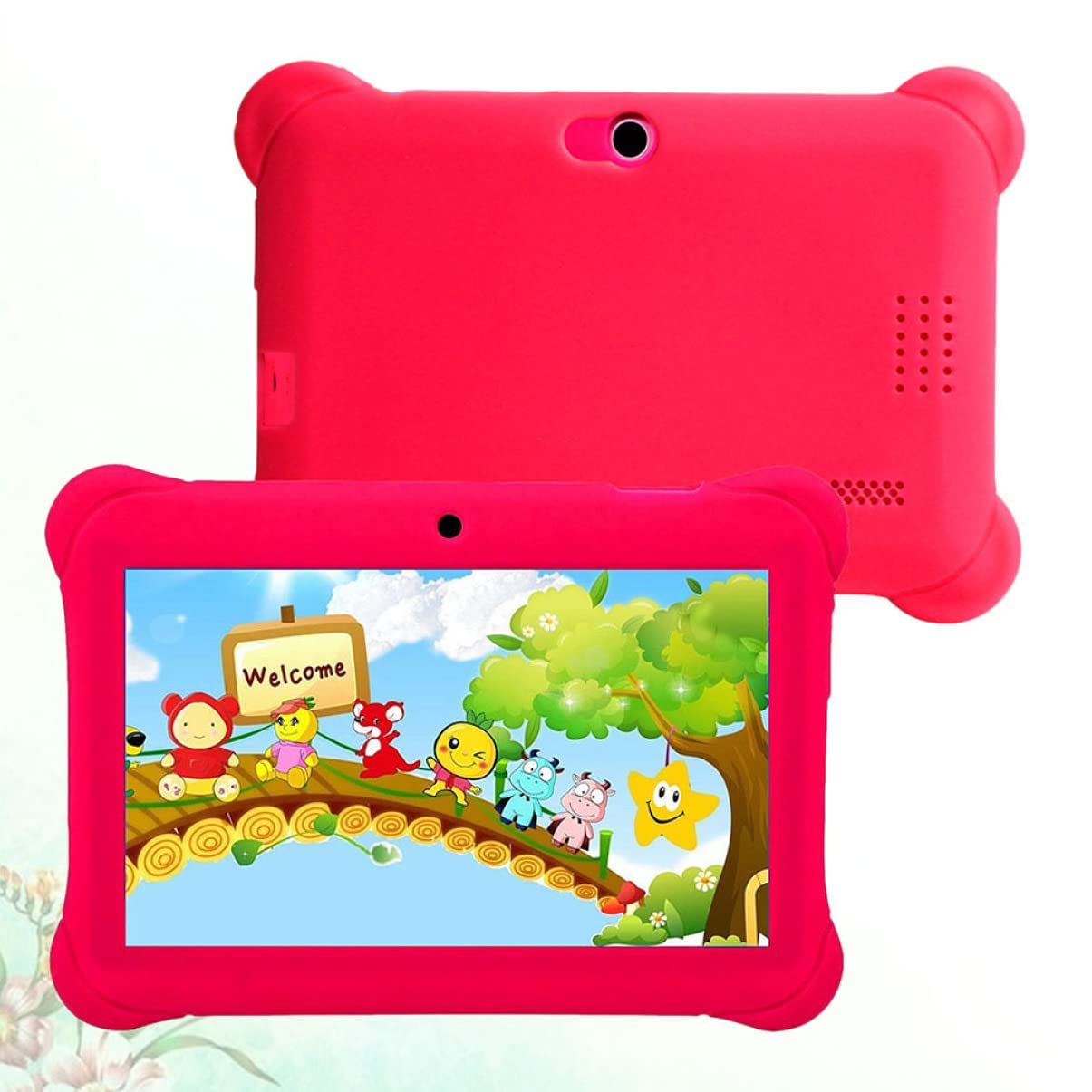 Jojofuny 2-Pack 7-Inch Educational Kids Tablet - Interactive Learning Tablet for Children Ages 3-8 | Perfect for Homeschooling, Travel & Early Childhood Development