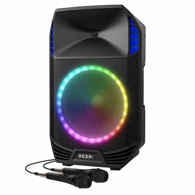 ION Total PA Extreme Bluetooth Speaker - Portable Wireless Speaker with Powerful Sound, Long Battery Life - Perfect for Outdoor Parties, Camping, and Beach Adventures