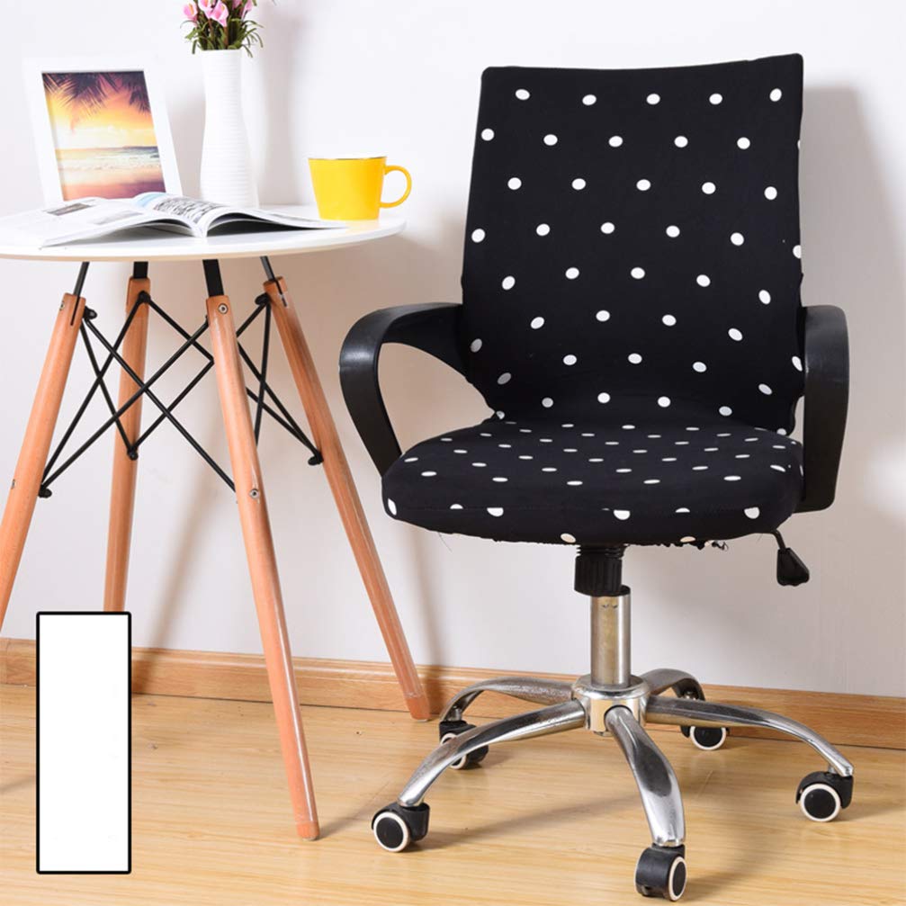 BESPORTBLE Stretchable Office Chair Slipcover - Anti-Skid Desk Chair Protector, Universal Computer Chair Cover for Home & Office Use - Perfect for Ergonomic Support and Workspace Decor