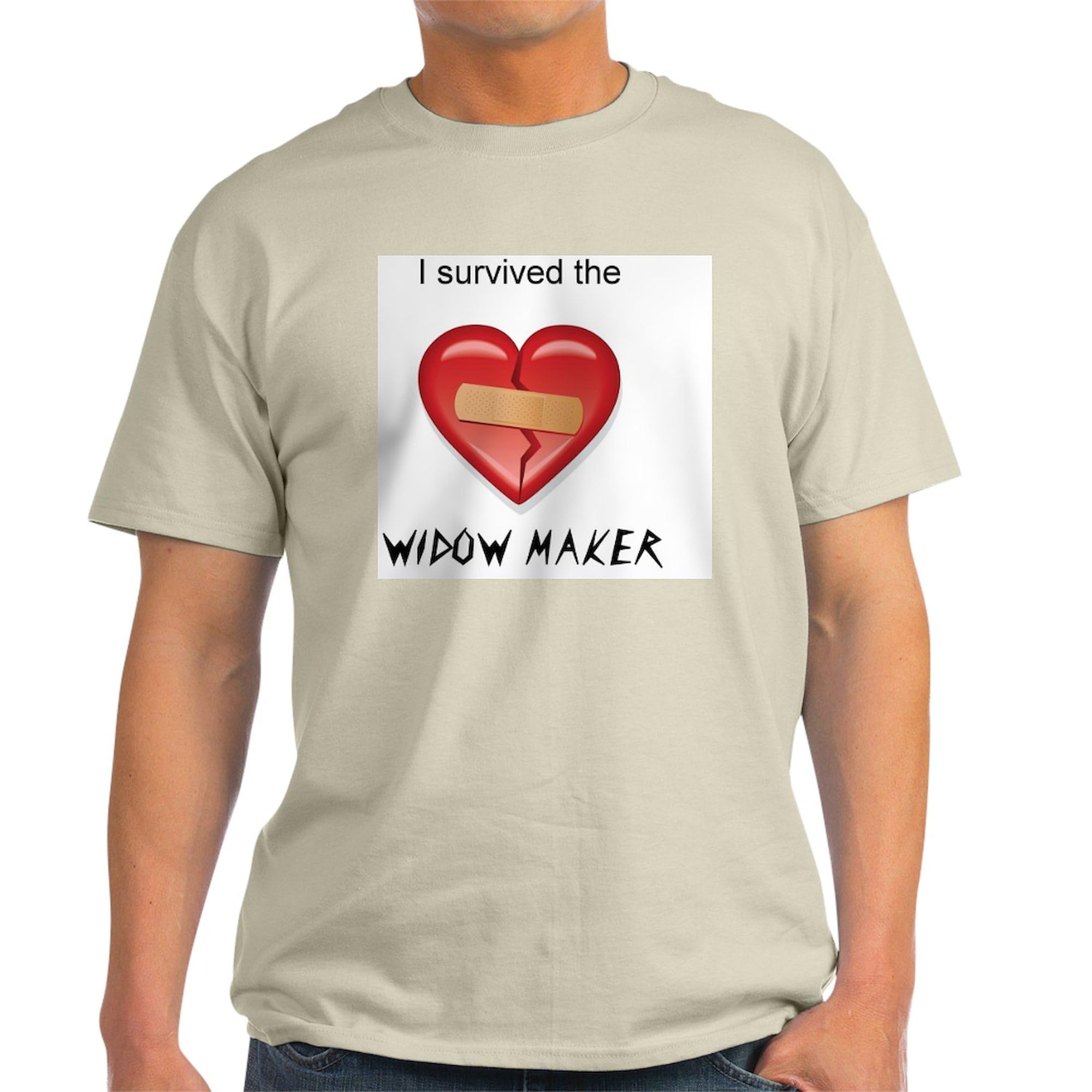 Widow Maker Design Men's 100% Cotton Light T-Shirt | Classic Graphic Tee for Casual Wear, Street Style & Everyday Comfort