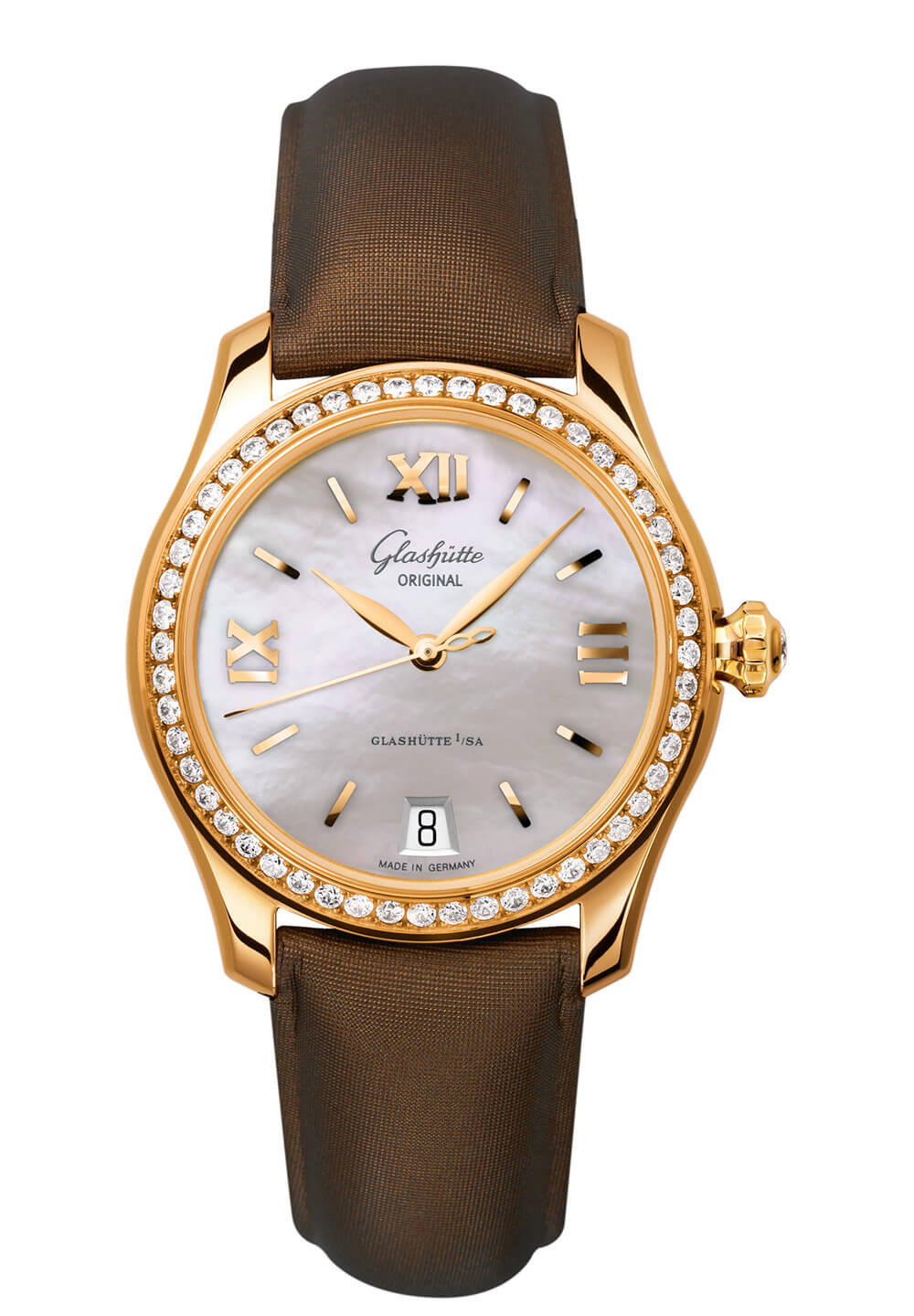 Glashutte Original Lady Serenade Rose Gold Women's Luxury Watch - Elegant Timepiece for Formal Events & Special Occasions